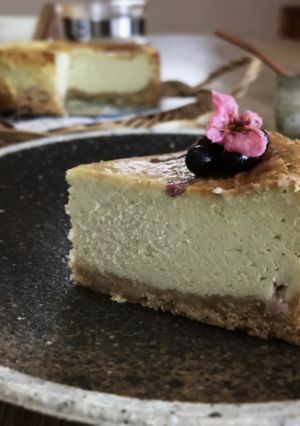 桜餅の味❓桜のチーズケーキ❗️-レシピのメイン写真