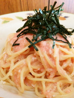 たらこパスタなら作れますけど?-レシピのメイン写真