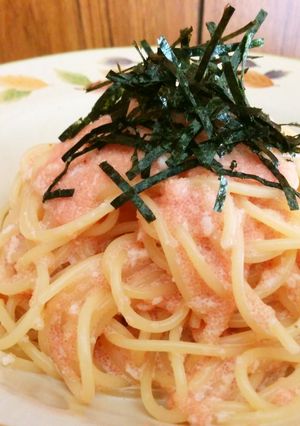 たらこパスタなら作れますけど？-レシピのメイン写真