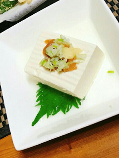 梅肉のせ冷奴-レシピのメイン写真