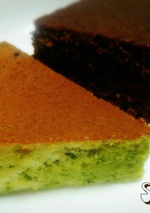 ホワイトチョコと抹茶の生チョコケーキ-レシピのメイン写真