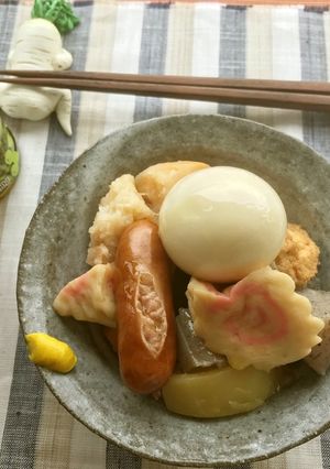 簡単おでん♬魔法のひとかけオイル-レシピのメイン写真