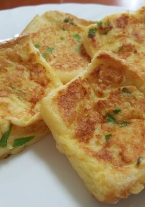 はんぺん＆ねぎ味噌deフレンチトースト-レシピのメイン写真