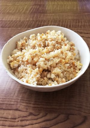 子供のランチに(^^)納豆しらす炒飯-レシピのメイン写真