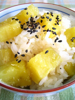 もち米入り♪さつまいもご飯♪-レシピのメイン写真