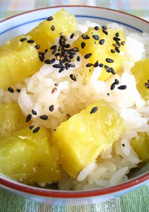 もち米入り♪さつまいもご飯♪-レシピのメイン写真