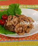 Juicy♪Garlic Pork