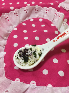 リコッタチーズのゆかりオリーブオイルがけ-レシピのメイン写真