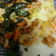 うーめん納豆炒め