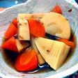 追い鰹でぐっと美味しい♪筍と人参の土佐煮