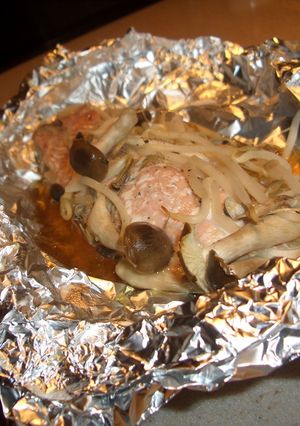 鮭　アルミホイル焼き　-レシピのメイン写真