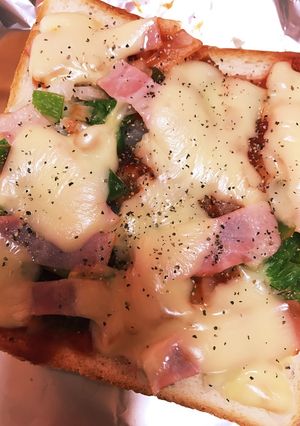 野菜シャキシャキ!ピザトースト-レシピのメイン写真