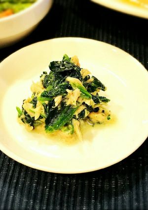 ほうれん草とツナの和え物-レシピのメイン写真