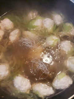 鶏団子の春雨スープ-レシピのメイン写真