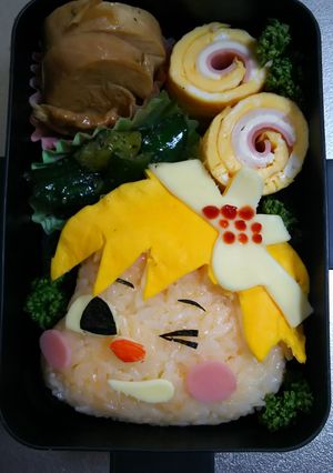 旦那⭐キャラ弁 出前一丁の出前坊や-レシピのメイン写真