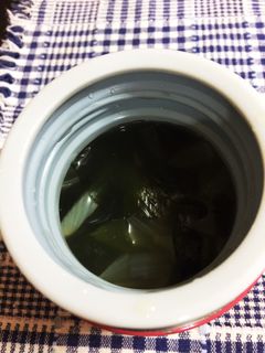 お弁当用ワカメと玉葱のコンソメスープ-レシピのメイン写真