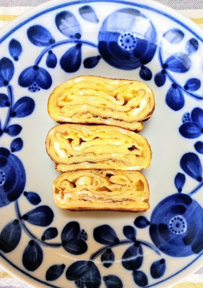 だし巻きたまご☆白だしで簡単☆朝食に-レシピのメイン写真