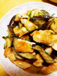 むね肉となすびの牛乳味噌炒め-レシピのメイン写真