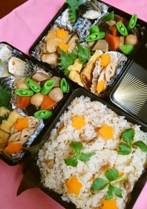 和のお花見弁当-レシピのメイン写真