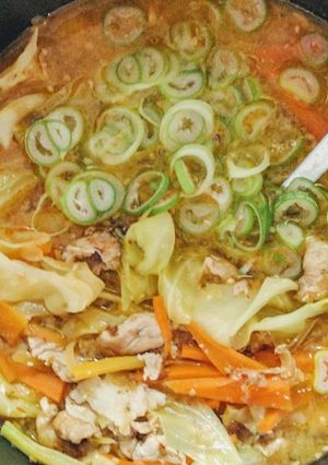豚肉と野菜のピリ辛中華スープ☆-レシピのメイン写真