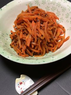 人参のきんぴら-レシピのメイン写真