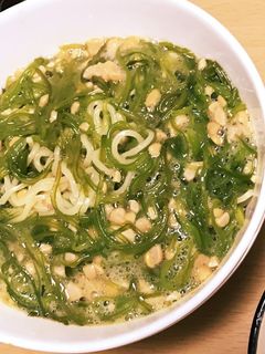 めかぶ納豆冷やし中華-レシピのメイン写真