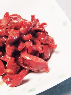 砂肝の佃煮-レシピのメイン写真