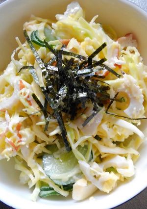 ❤うま簡単♪キャベツのわさびマヨサラダ☆-レシピのメイン写真