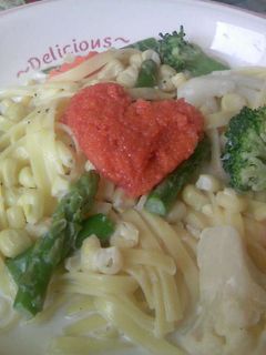 豆乳めんたいパスタ-レシピのメイン写真