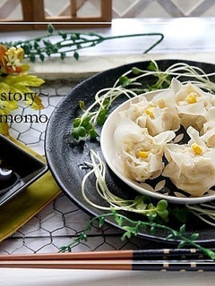 エビシュウマイみたいな*豆腐シュウマイ♪-レシピのメイン写真