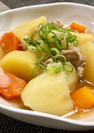 ☆フライパンで簡単！にんにく肉じゃが♪-レシピのメイン写真