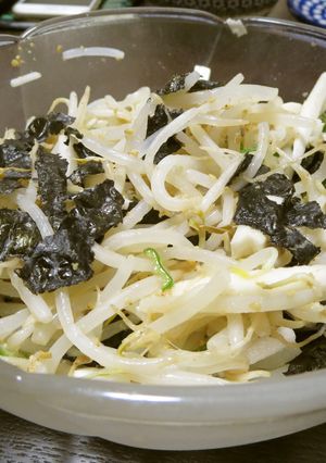 もやしとネバネバ野菜のポン酢サラダ-レシピのメイン写真