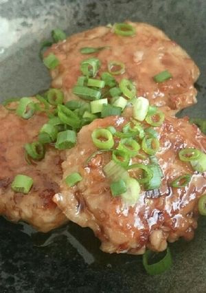簡単時短!!マグロと納豆の照り焼きつくね-レシピのメイン写真