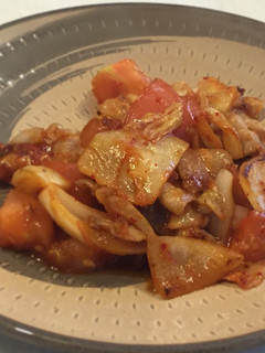 スピード料理で!トマト豚キムチ-レシピのメイン写真