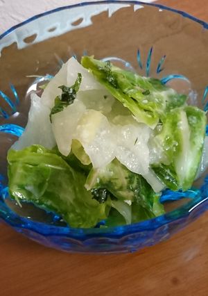 簡単一品☆キャベツのパリパリ塩麹漬け-レシピのメイン写真