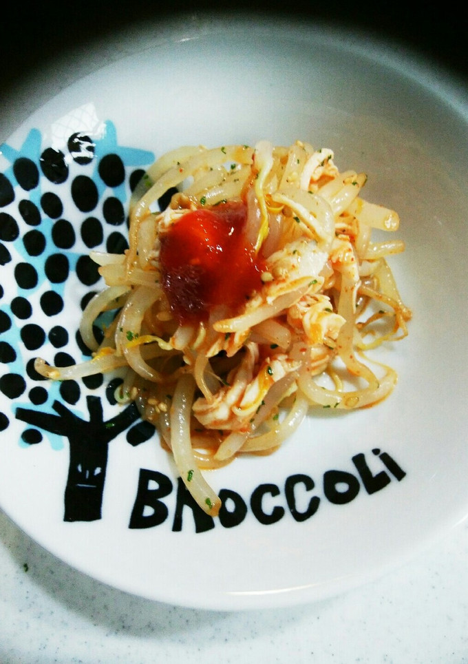 簡単もやしと鶏ささみのナムル-レシピのメイン写真