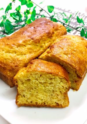 ＊混ぜて焼くだけ！バナナパウンドケーキ＊-レシピのメイン写真