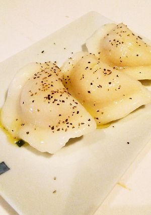 洋風に変身♪水餃子のオリーブオイルかけ-レシピのメイン写真
