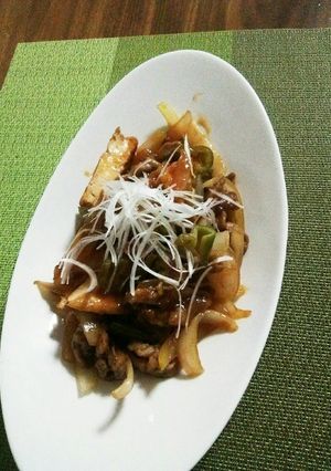 豚こまと厚揚げの甘酢あん-レシピのメイン写真