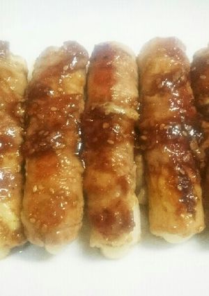 ちくわチーズの豚バラ巻☆お弁当・運動会に-レシピのメイン写真