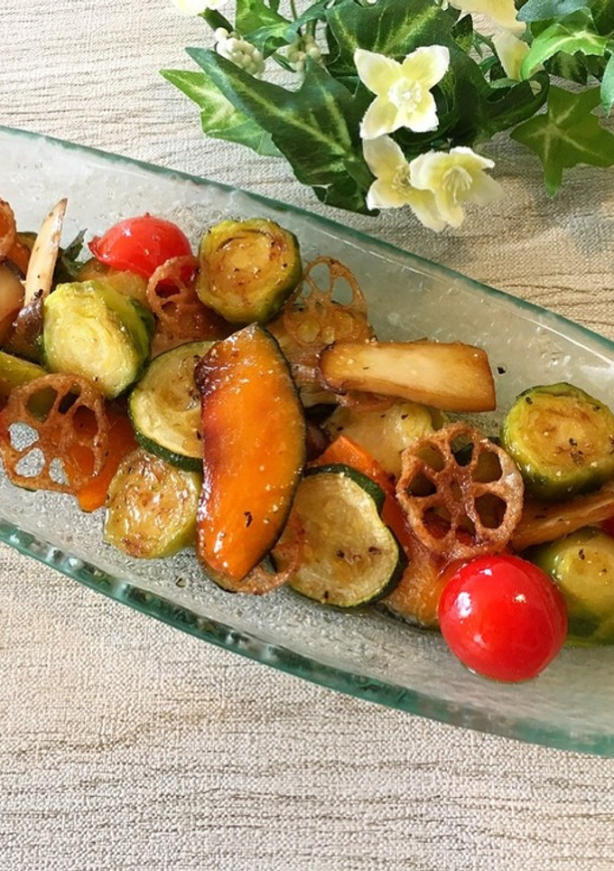 万人ウケ保証!!!焼き野菜の和風マリネ♪-レシピのメイン写真