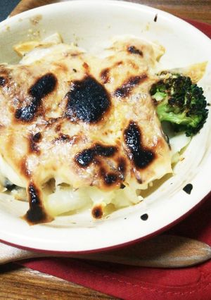 冷凍保存ホワイトソースを使ったグラタン-レシピのメイン写真