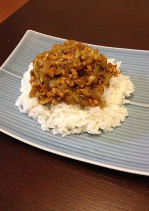ヘルシー！和風ドライカレー-レシピのメイン写真