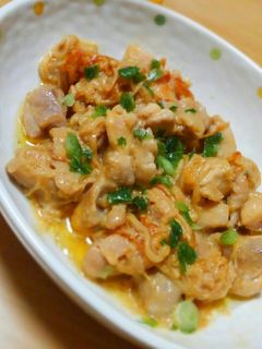 超簡単♪鶏肉とえのきの味噌マヨ炒め-レシピのメイン写真