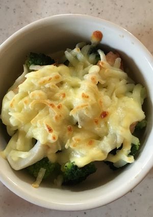 ブロッコリーとちくわのチーズ焼き-レシピのメイン写真