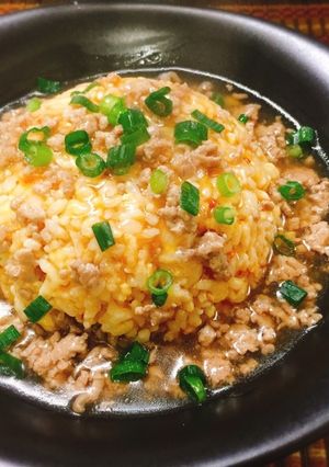激ウマ！ひき肉あんかけ炒飯☆-レシピのメイン写真