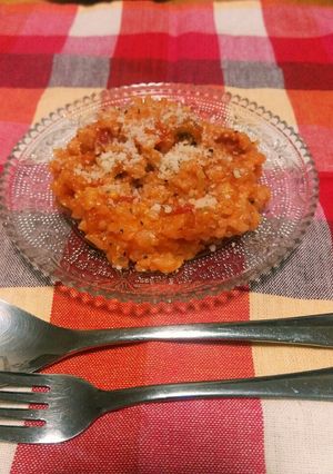 残りご飯で簡単トマトリゾット★-レシピのメイン写真