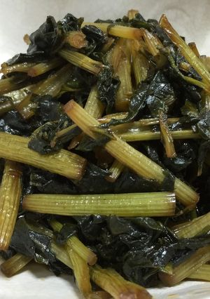 麺つゆで簡単 ワサビ菜漬け-レシピのメイン写真