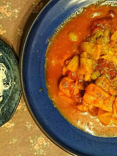 簡単!むね肉のトマト煮込み☆フライパン☆-レシピのメイン写真