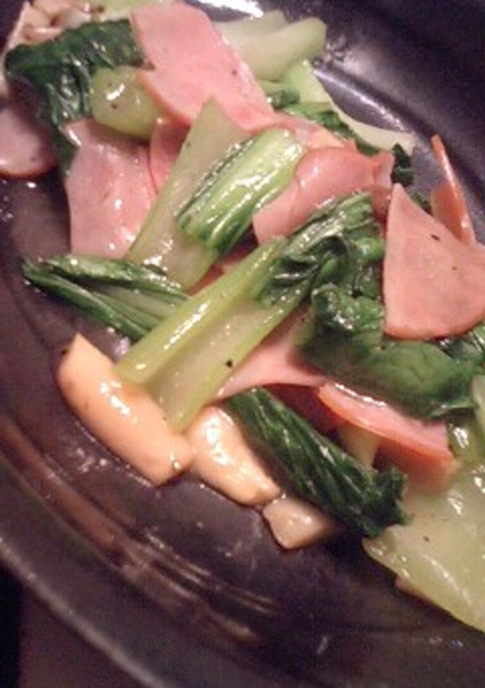 青梗菜の中華炒め-レシピのメイン写真